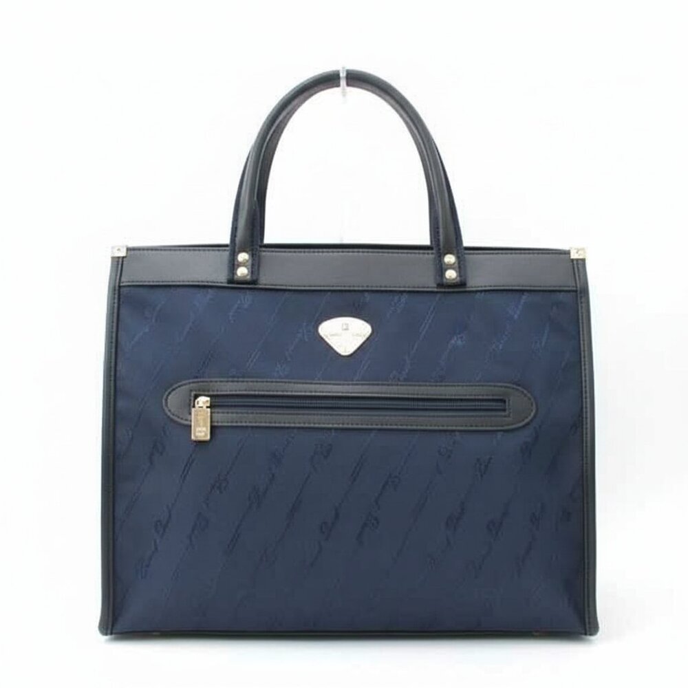 Nwt LAURENT DAVID Large Navy Travel Bag